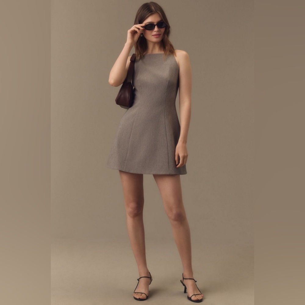 NWT Anthropologie Mare Mare Square Neck Shift‎ Mini Dress- XL